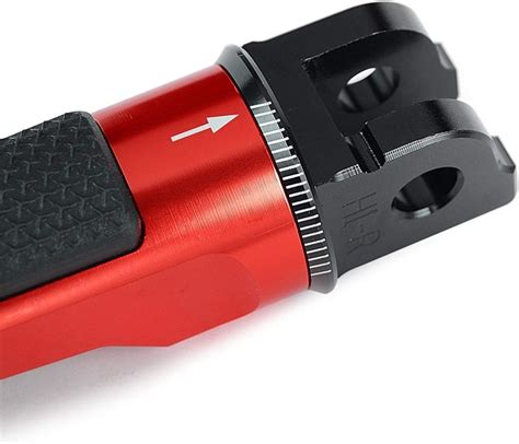 Buy JLXW Foot Pegs Motorcycle Foot Pegs Front Rider Pedal for Honda ...