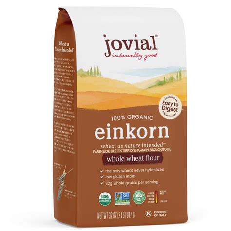 Jovial Organic Einkorn Whole Wheat Flour at Natura Market