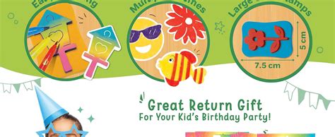 Buy Imagimake Stamp Art - Garden - Coloring & Stamping Set - for Girls ...