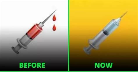 Apple Is Removing Blood From Its Syringe Emoji To Encourage Vaccination