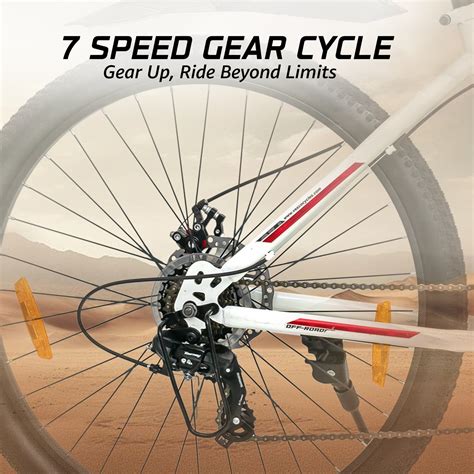 Vesco Leopard 27.5T 7 Gear Cycle | Dual Disc Brakes, Front Suspension ...