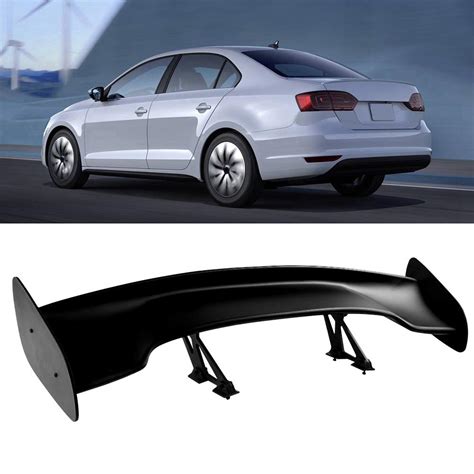 Buy Qiilu Car Wing Spoiler, Universal GT 57 Inch Rear Wing Spoiler ...
