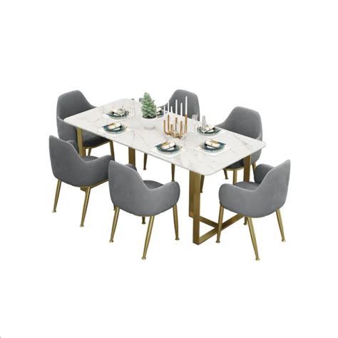 Modern Luxury Gold Base Stainless Steel With Marble Top – On Wood Products