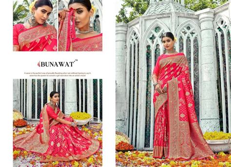 Bunawat Manbhari Heavy Banarasi Silk Saree Collection: Textilecatalog