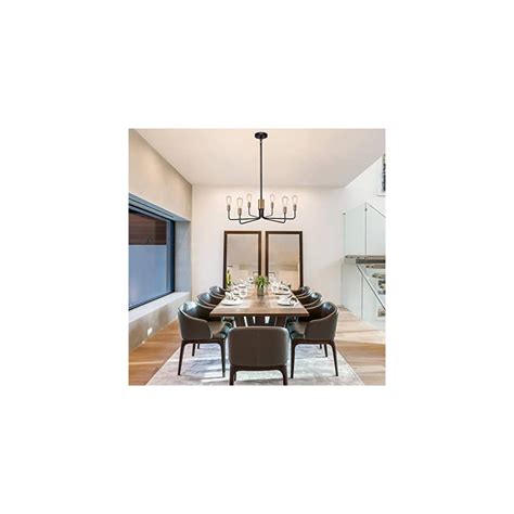 Buy Modern Industrial Chandelier Light Fixture Ceiling Hanging 6-Light ...