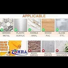 ZOHRA ® Double Sided Tape Heavy Duty - Multipurpose Removable Traceless ...