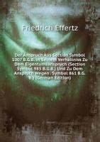 Amazon.in: Buy Der Anspruch Aus Section Symbol 1007 B. Book Online at ...