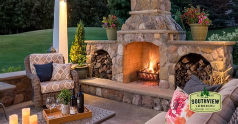 living room outdoor kitchen