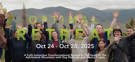 5 Days in the Adirondacks, Gold Medal Mindset by Optimal Retreats ...