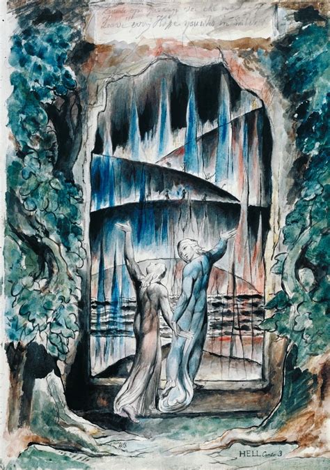 William Blake’in 1826'da Dante’nin İlahi Komedya'sı İçin Yaptığı ...