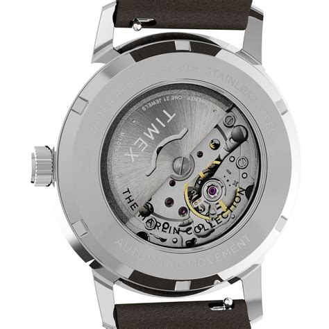 Timex Marlin Round 21mm Blue Dial Mechanical Automatic Men Watch - TW2 ...