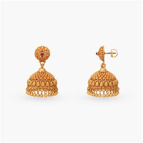 Dangling Jhumka Earrings