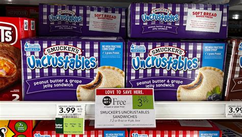 Get The Boxes Of Smucker’s Uncrustables Sandwiches For Just $1.50 At ...