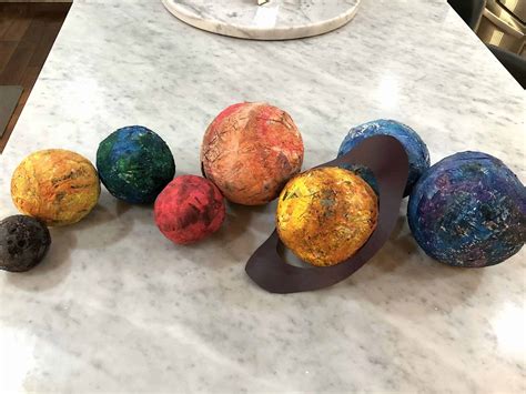 Planets Using Paper Mache 的图像结果