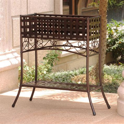 Outdoor Metal Plant Stand Tall Tall Plant Stands: Decorative And ...