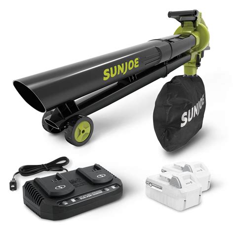 Sun Joe 48-Volt* IONMAX Cordless Leaf Blower Vacuum Mulcher Kit | 163-