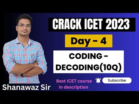 coding and decoding classes for icet exam 的图像结果