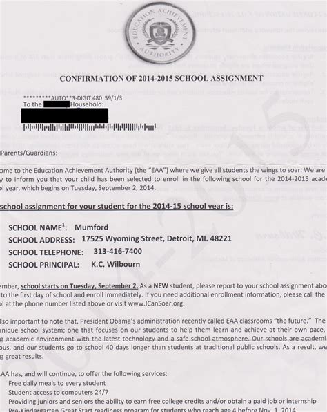 BREAKING: Education Achievement Authority sending out deceptive letters ...