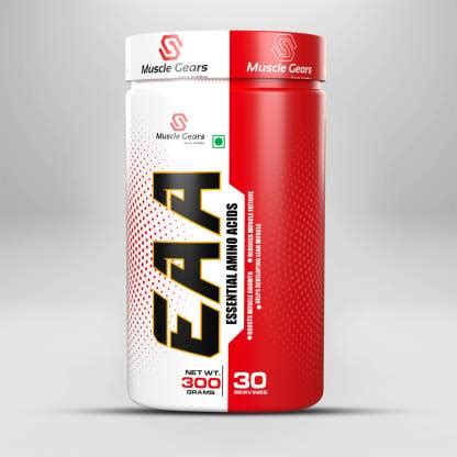 Muscle Gears EAA Essential Amino Acid (Boost muscle growth with ISO ...