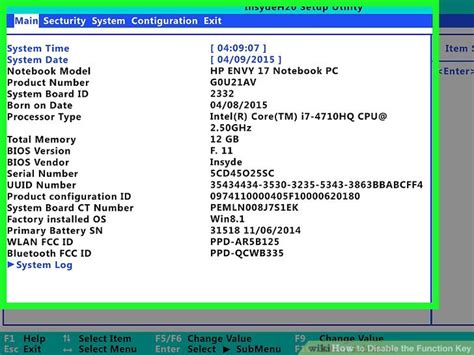 Image result for How to Disable Function Key in Desktop PC