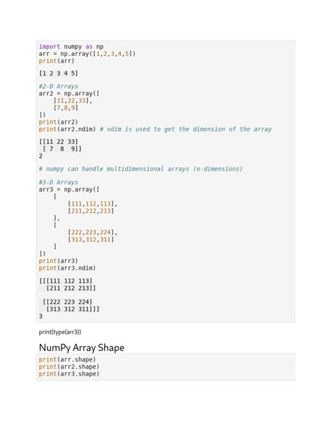 Image result for Python-Numpy Library Documentation