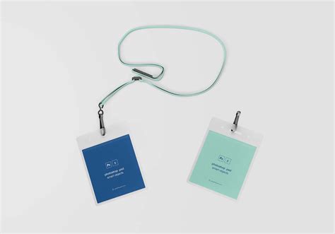 Free ID Lanyard Mockup (PSD)