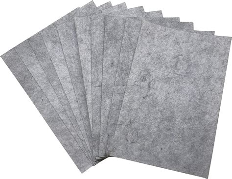 Asian Hobby Crafts A4 Felt Sheet Pack of 10, Used for Scrapbooking ...