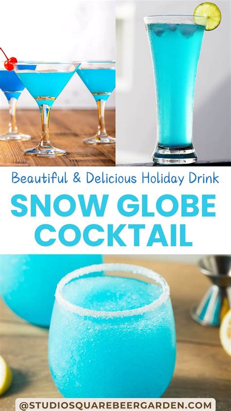 How to Make a Snow Globe Cocktail Recipe