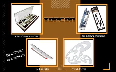 Topcon Engineering Mega Kit (Omega Type Mini Drafter,Sheet Container ...