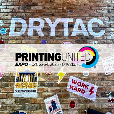 See Innovation Come to Life with Drytac at PRINTING United Expo 2025 ...