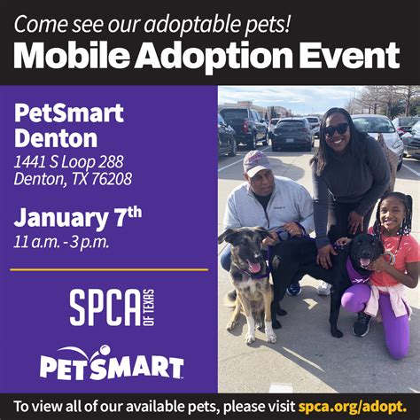 SPCA of Texas | PetSmart Denton Mobile Adoptions - SPCA of Texas