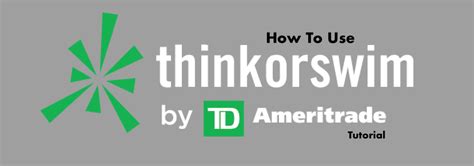 Image result for Think or Swim Options Tutorial