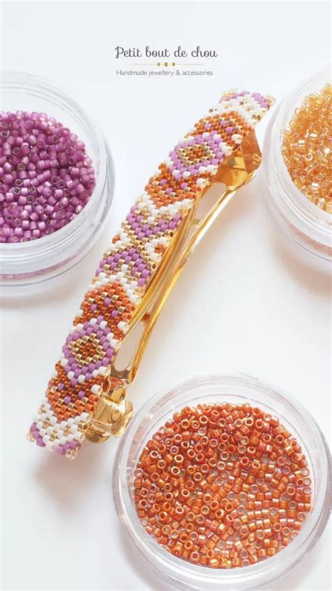 Image result for Beaded Hair Clips Tutorial