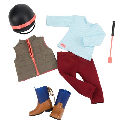 Our Generation Well Groomed Horseback Riding Outfit for 18" Dolls | Our ...