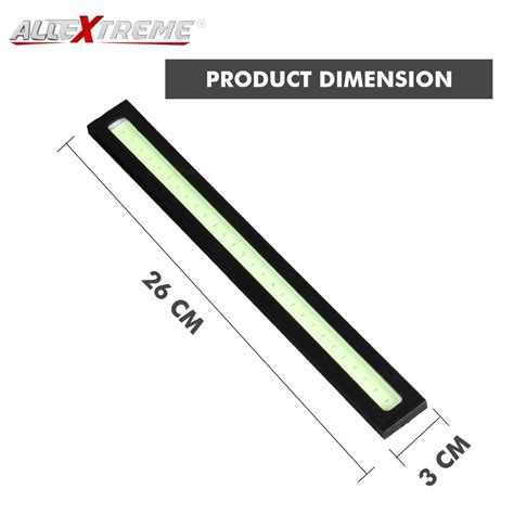 AllExtreme EXDRL2M Universal Ultra Bright Daytime Running LED Lights ...