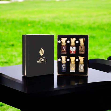 Al Ahmed Premium Attar Combo Set x 6ml | White Oud | Arabic Oud| Safa ...