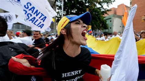 Hundreds of thousands of protesters march against Venezuela government ...