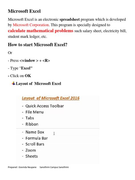 Excel Windows Introduction 的图像结果
