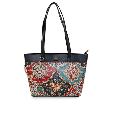 ESBEDA Multi Color Texture Printed Handbag For Women : Amazon.in: Fashion