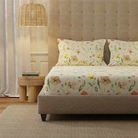 Urban Space Serene 200 TC 100% Cotton Bedsheet for King Bed, Cotton ...