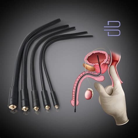 Male Penis Ring Silicone Urethral Plug,electric G-spot Prostate ...