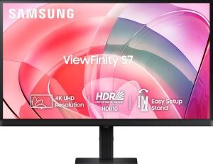 SAMSUNG ViewFinity S7 81.28 cm (32 inch) 4K Ultra HD VA Panel with 1.07 ...