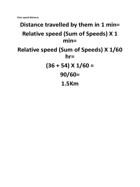 Image result for How to Find Distance Using Constant Speed and Time