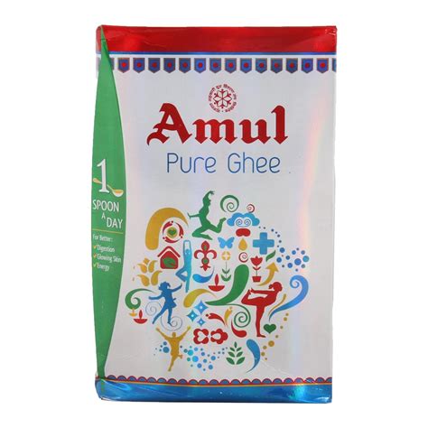 Buy Amul 1L Pure Ghee Pouch Online India | Ubuy