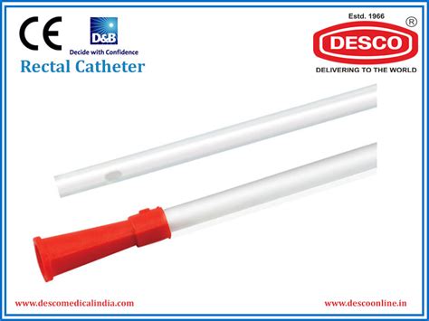 Rectal Catheter Manufacturer Supplier and Exporter in India | Desco