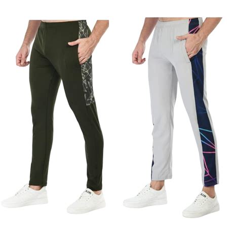 B&B Buttons & Bows Mens Quick Dry Athleisure Track Pants for Workout ...