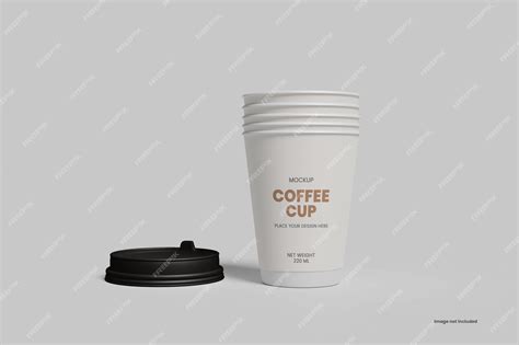 Premium PSD | Paper Cup Mockup