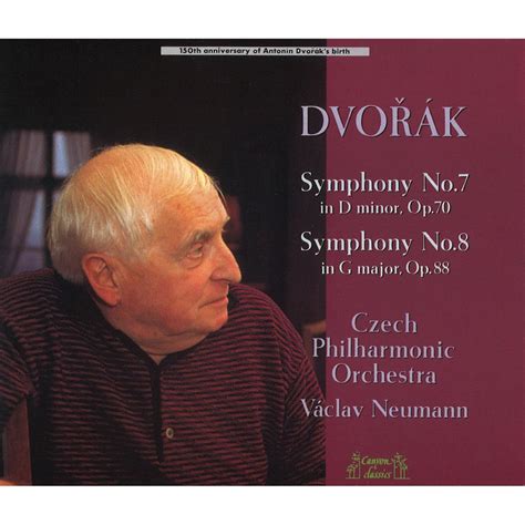 ‎Dvorak : Symphonies Nos.7 & 8 - Album by ヴァーツラフ・ノイマン(指揮)チェコ・フィルハーモニー管弦 ...