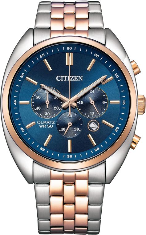 CITIZEN Stainless Steel Analog Blue Dial Men Watch-An8216-50L, Multi ...