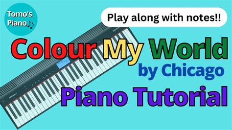 Image result for Guitar Tutorial Color My World